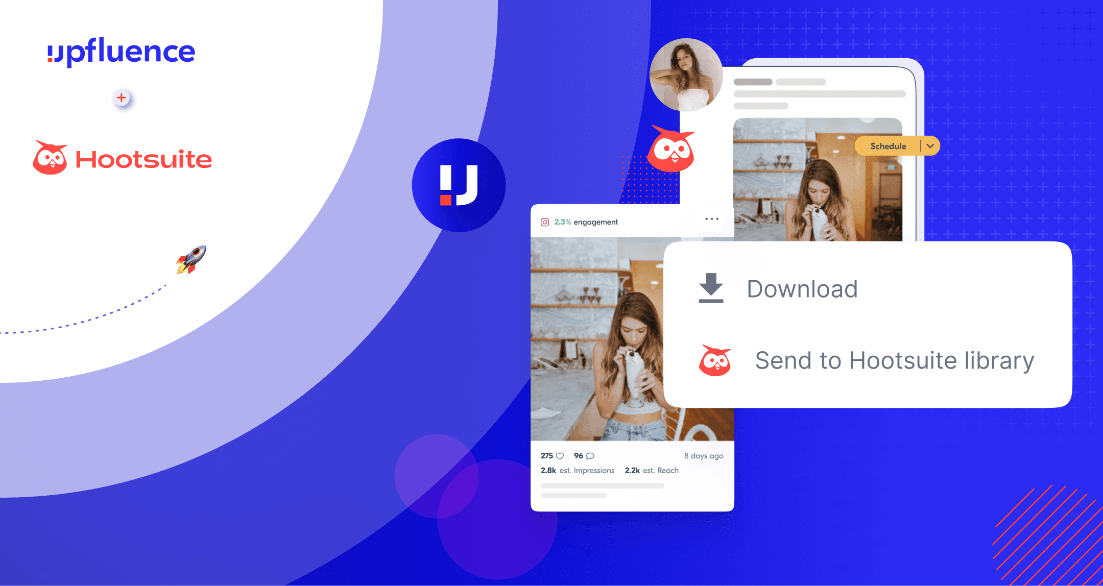 Press release Upfluence x Hootsuite Cover