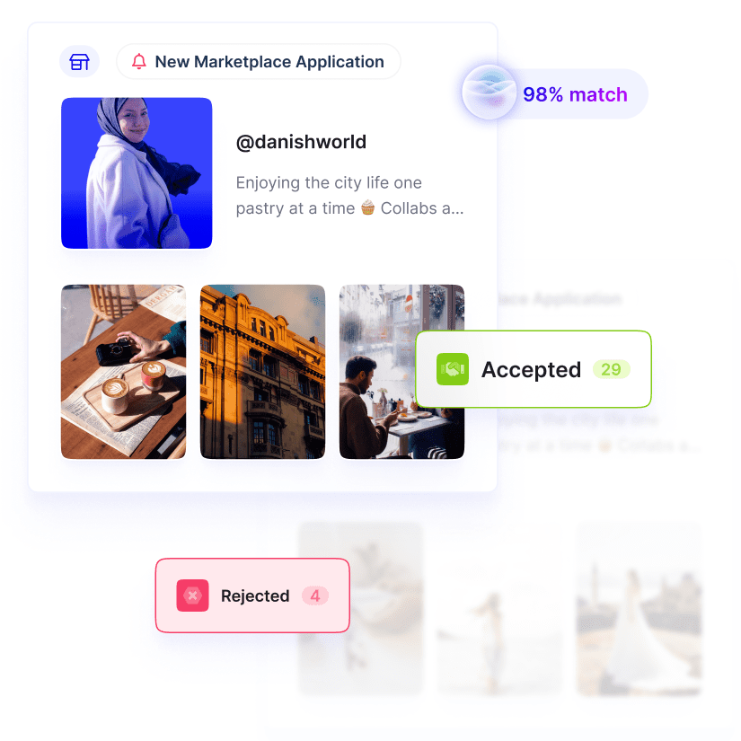 Marketplace AI Curation