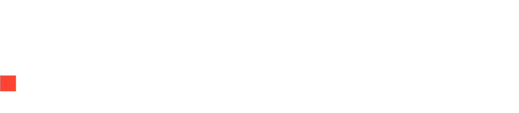 Upfluence Logo White png